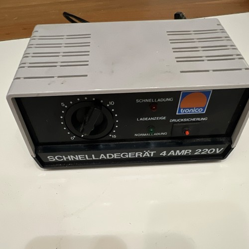 Tronico schnellladegerät - schnellladegerät, 4a