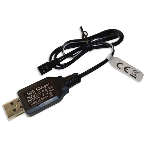 Usb ladekabel mh aa - 7,2v,