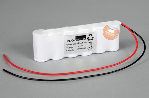 Akkupack 1700mah - 1700mah, (1,7ah)