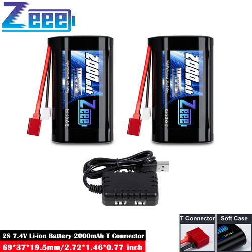 Zeee 2000mah 4v li ion - 2x,